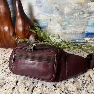 Vintage 90’s Leather Fanny Pack